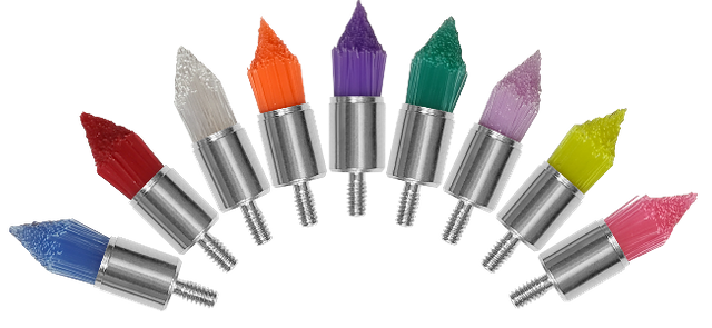 Зубная конусная нить одноразовая профорационная щетка