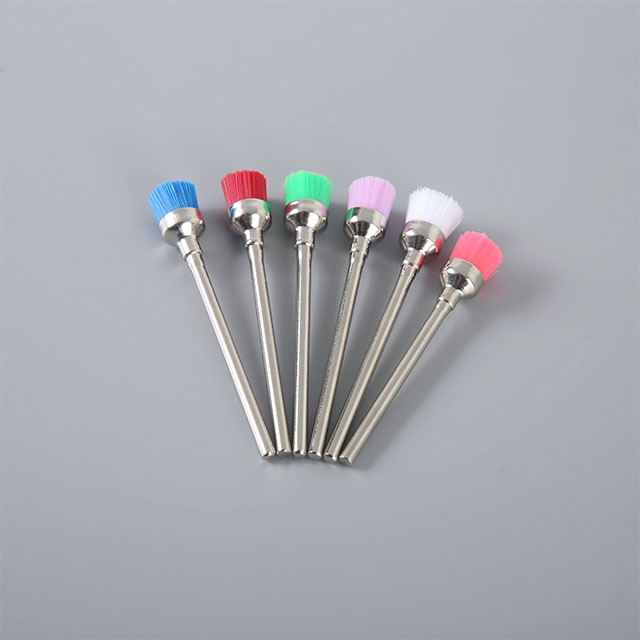 Стоматология желтая комфортная профильная кисть