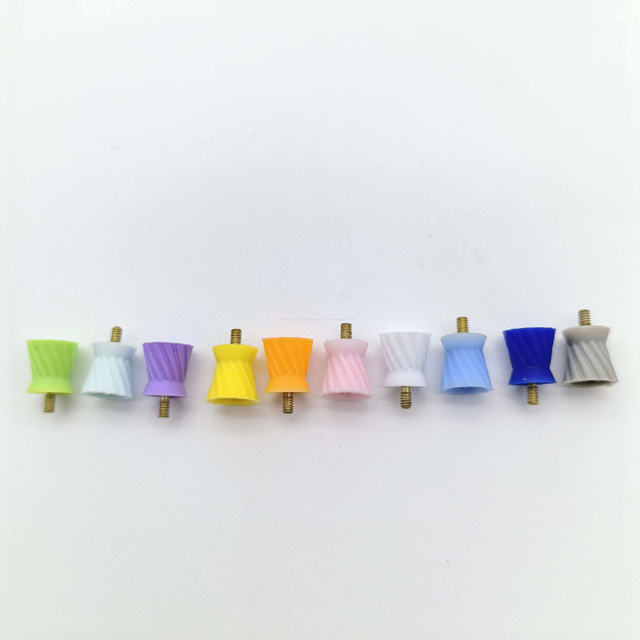 Настраиваемый прочный износостойкий аксессуар для полировки одонтотерапии Тип резьбы Полировальная чашка на восемь страниц