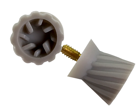 Винт тип одноразового пророческого чашки для зубных протезов